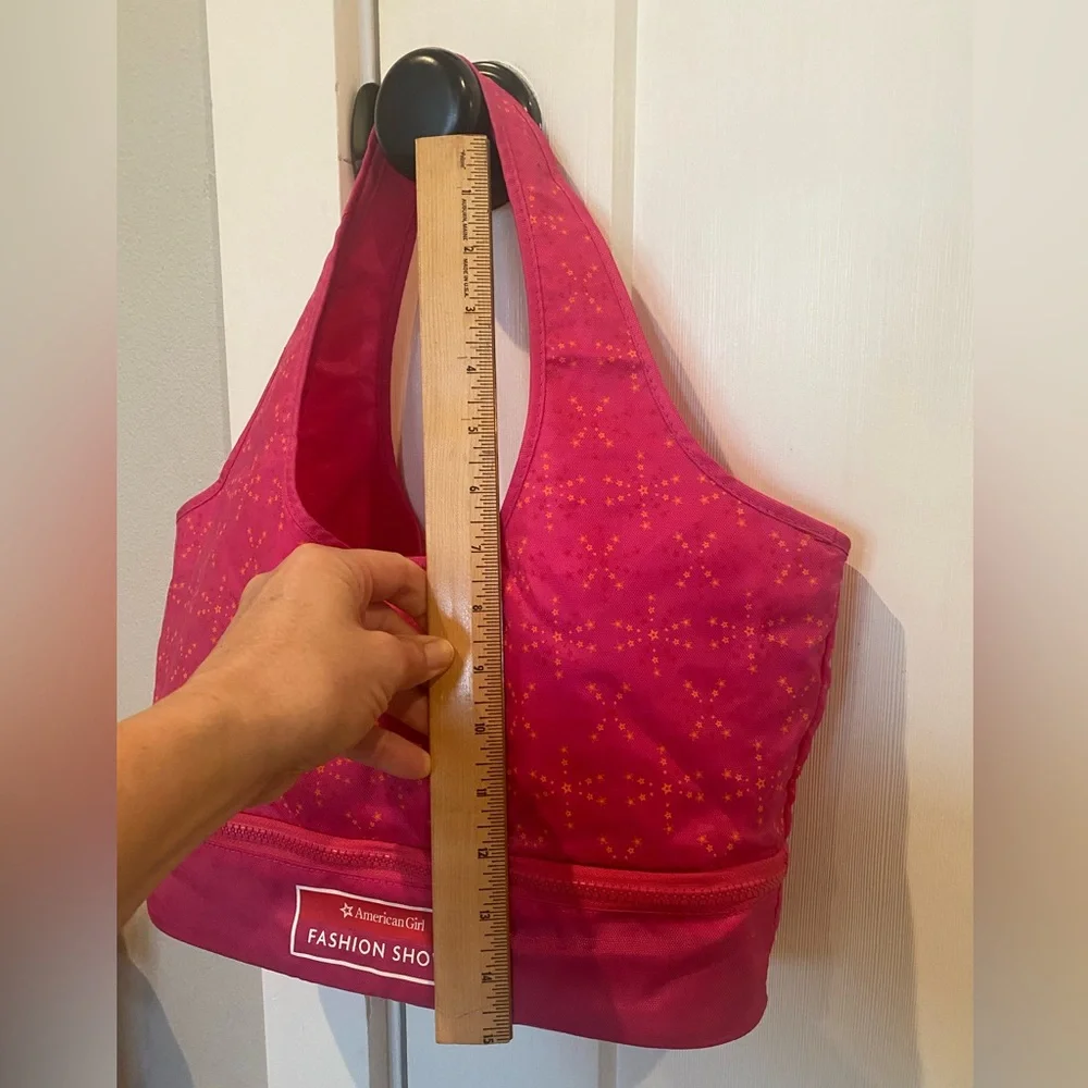 American Girl Fashion Show pink bag